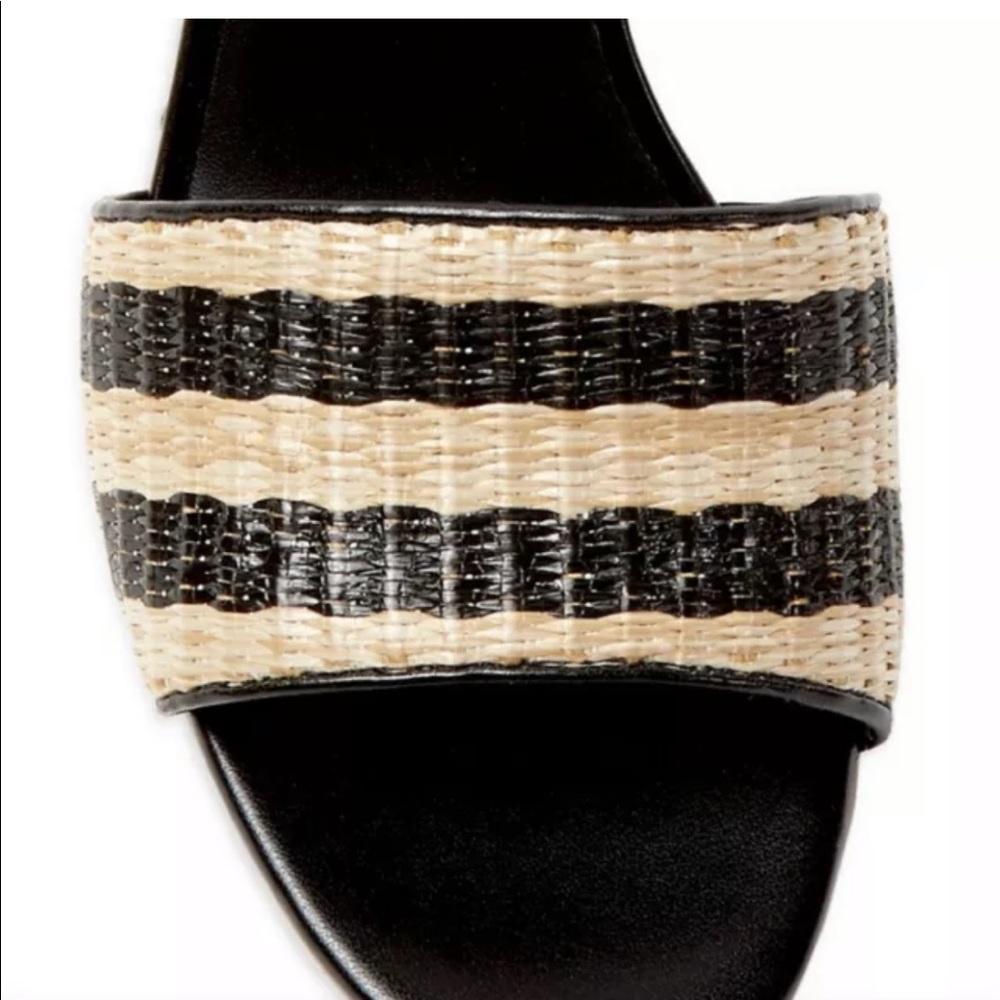 COPY - Kate Spade Linda Striped Wedge Sandals Size 9.5 - Picture 4 of 10
